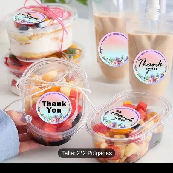 50 Thermal Stickers 2" - Picture 2 of 4